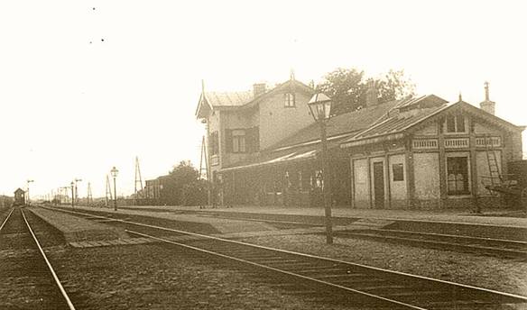 Station Heerhugowaard in 1900. Foto: collectie Peter Collet.